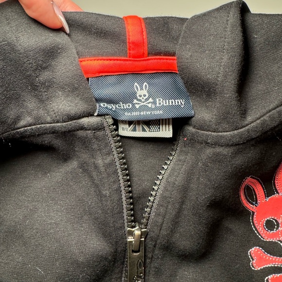 Physco bunny kids zip up hoodie size M - Picture 2 of 5
